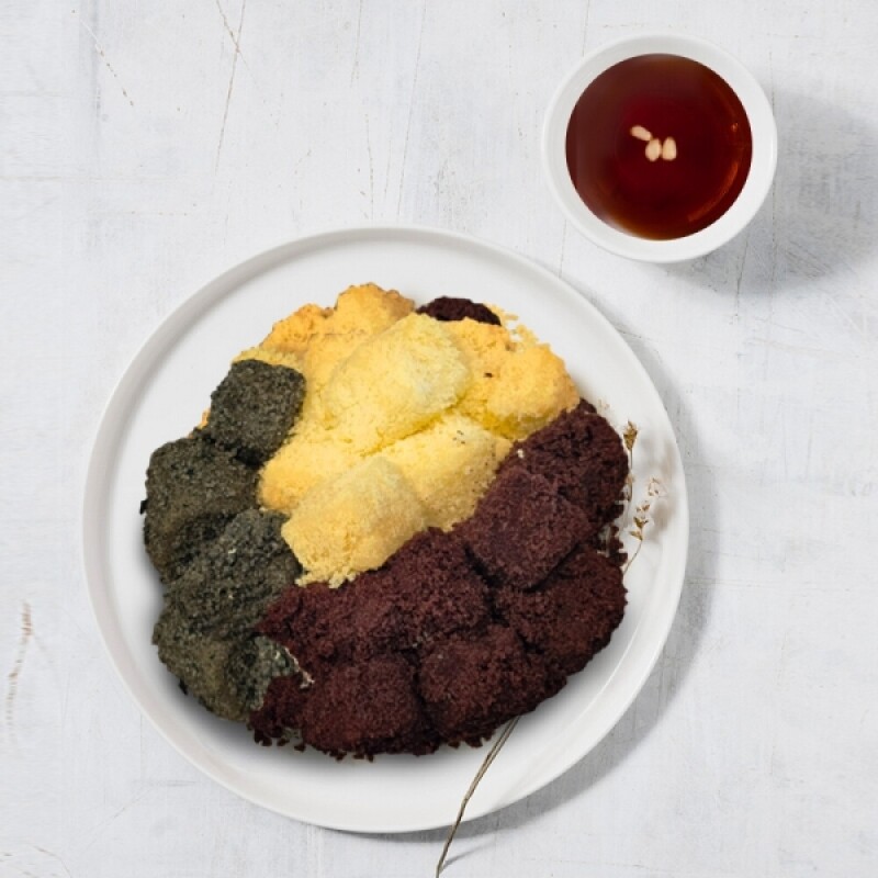 강원더몰,강릉 말랑곳간 카스테라 인절미(초당 옥수수, 강원도 쑥, 초코, 프리미엄) 260g